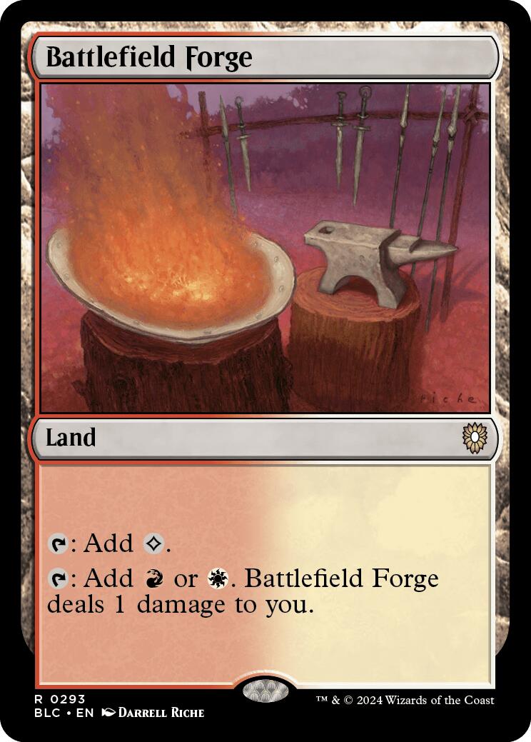 Battlefield Forge [Bloomburrow Commander] | GrognardGamesBatavia