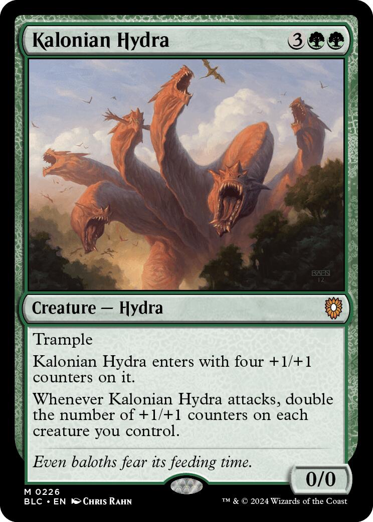 Kalonian Hydra [Bloomburrow Commander] | GrognardGamesBatavia