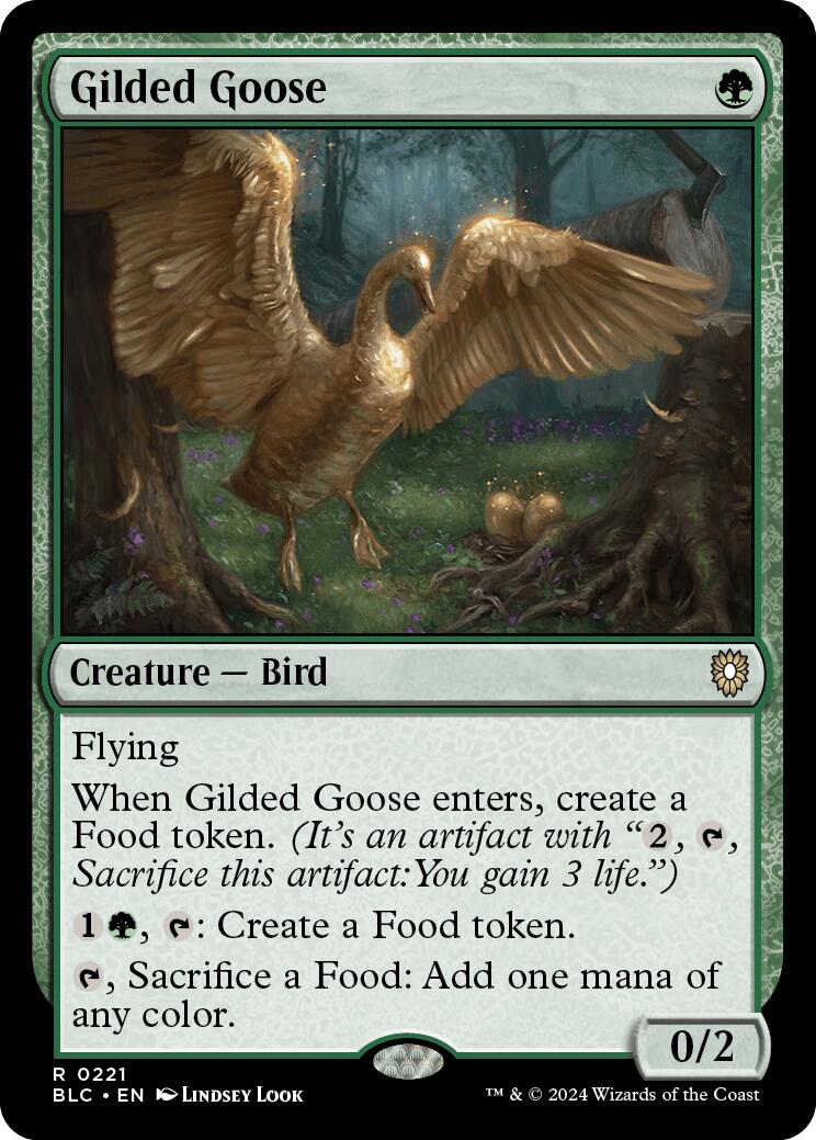 Gilded Goose [Bloomburrow Commander] | GrognardGamesBatavia