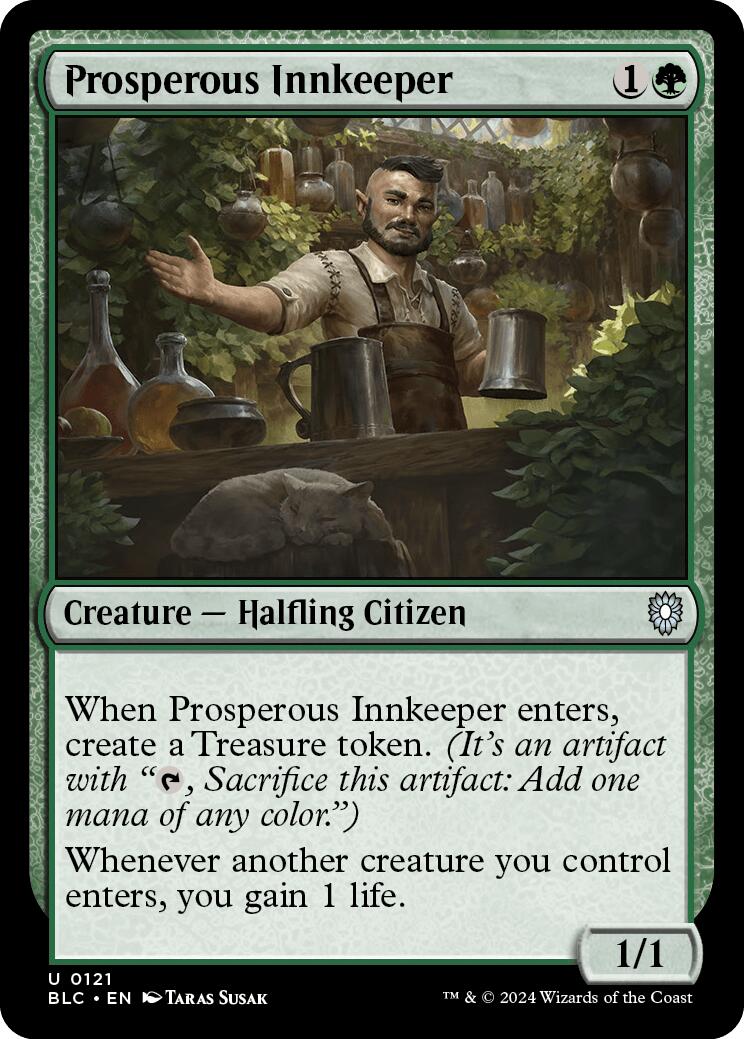 Prosperous Innkeeper [Bloomburrow Commander] | GrognardGamesBatavia