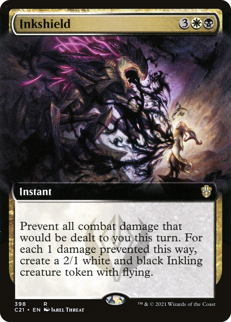Inkshield (Extended Art) [Commander 2021] | GrognardGamesBatavia