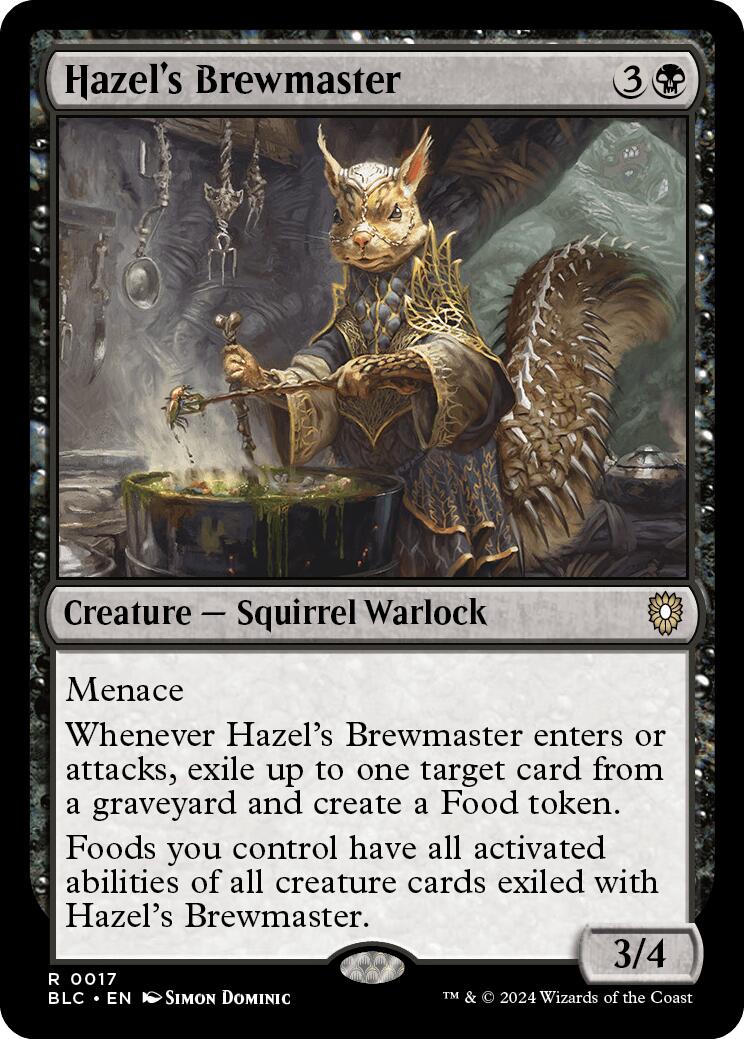 Hazel's Brewmaster [Bloomburrow Commander] | GrognardGamesBatavia