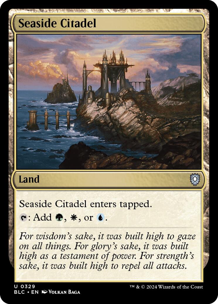 Seaside Citadel [Bloomburrow Commander] | GrognardGamesBatavia