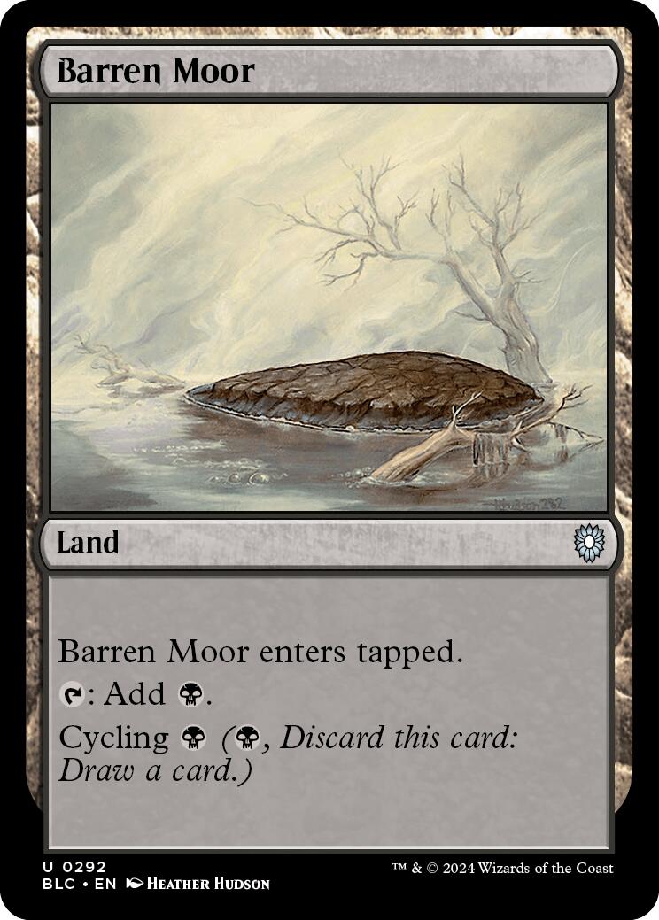 Barren Moor [Bloomburrow Commander] | GrognardGamesBatavia