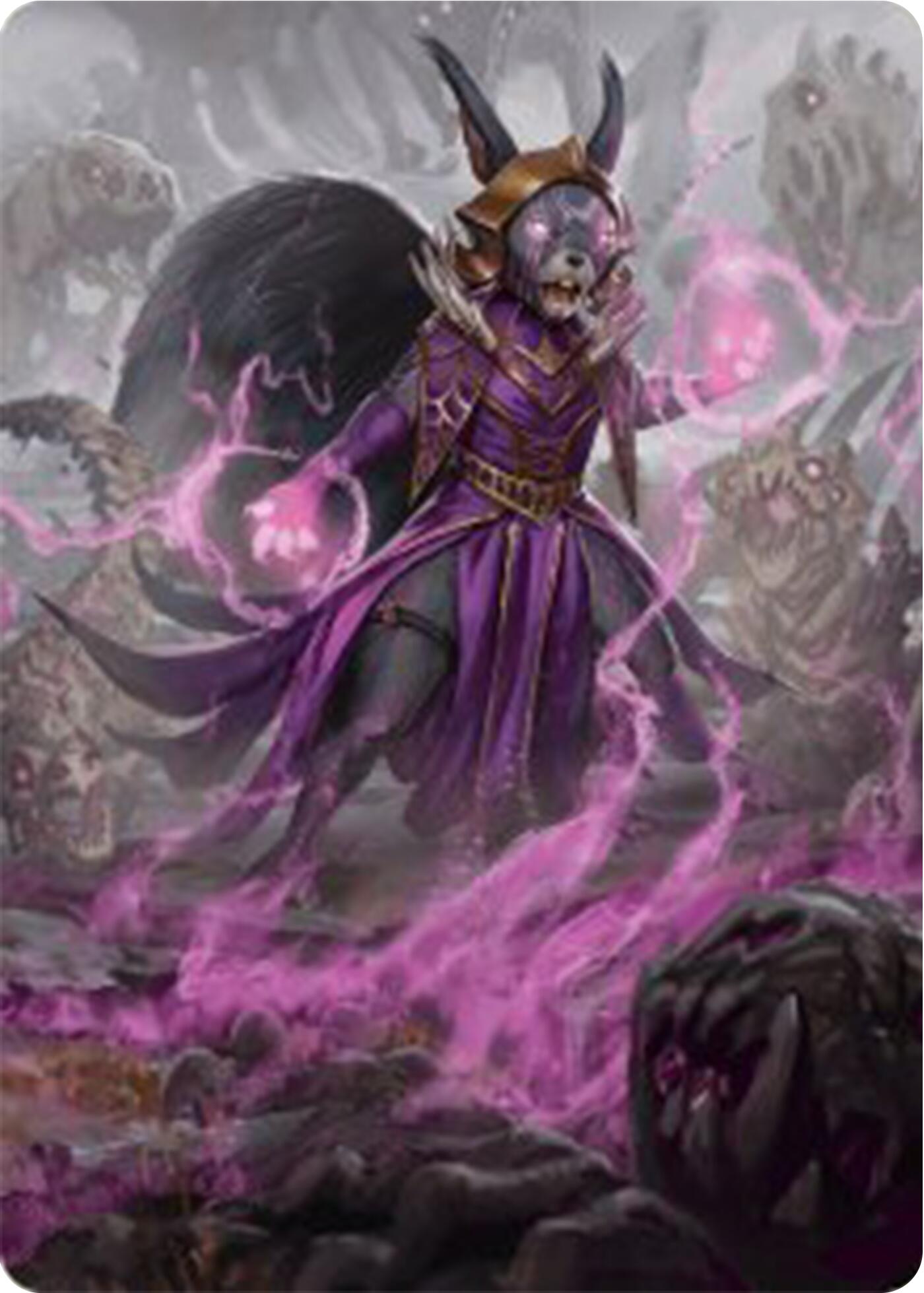 Liliana of the Dark Realms Art Card [Bloomburrow Art Series] | GrognardGamesBatavia