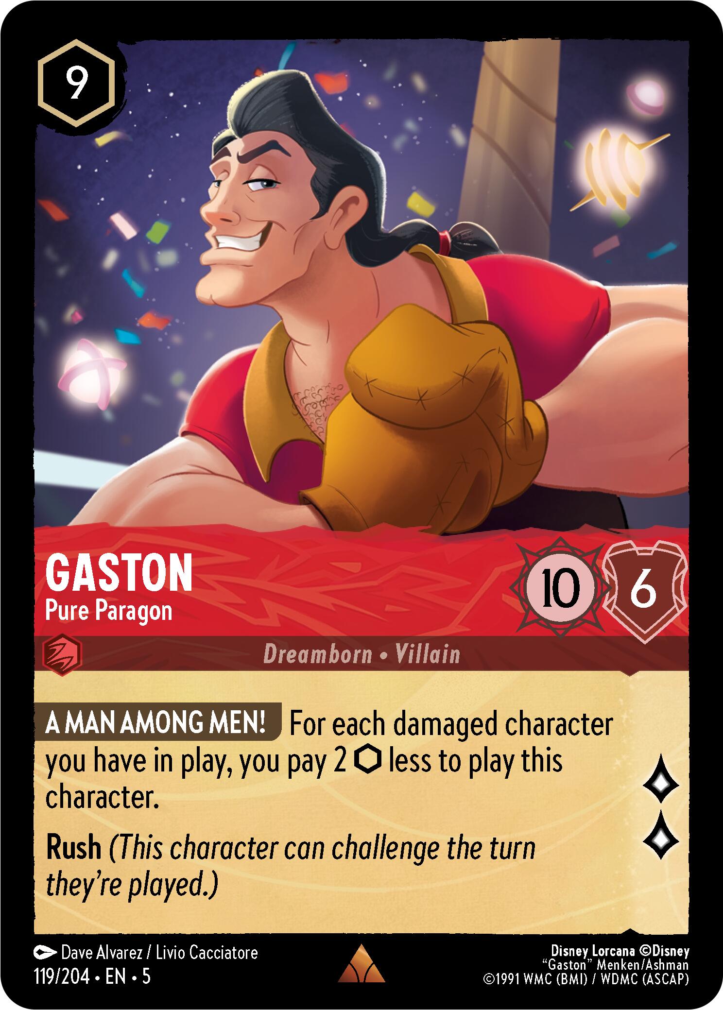 Gaston - Pure Paragon (119/204) [Shimmering Skies] | GrognardGamesBatavia