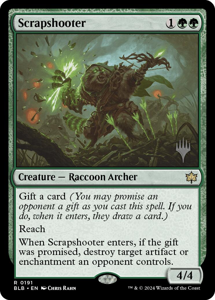 Scrapshooter (Promo Pack) [Bloomburrow Promos] | GrognardGamesBatavia