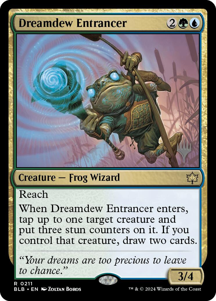 Dreamdew Entrancer (Promo Pack) [Bloomburrow Promos] | GrognardGamesBatavia