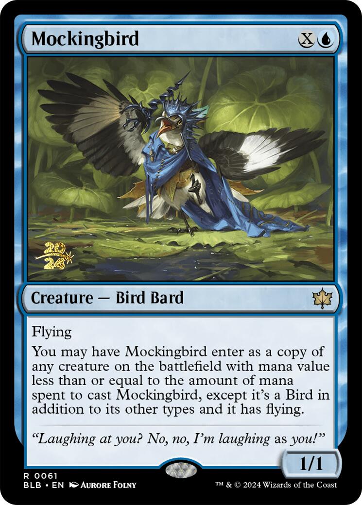 Mockingbird [Bloomburrow Prerelease Promos] | GrognardGamesBatavia