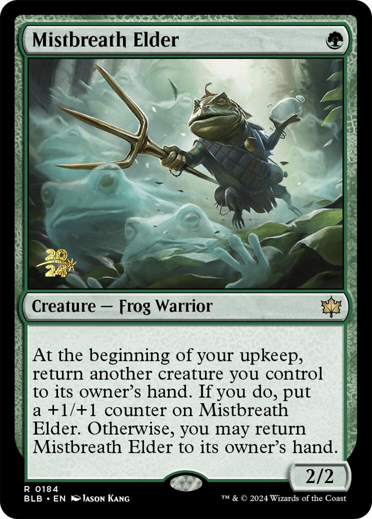 Mistbreath Elder [Bloomburrow Prerelease Promos] | GrognardGamesBatavia