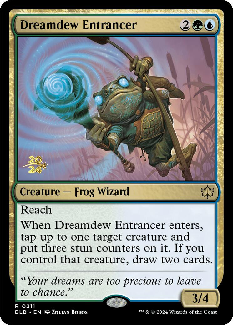 Dreamdew Entrancer [Bloomburrow Prerelease Promos] | GrognardGamesBatavia