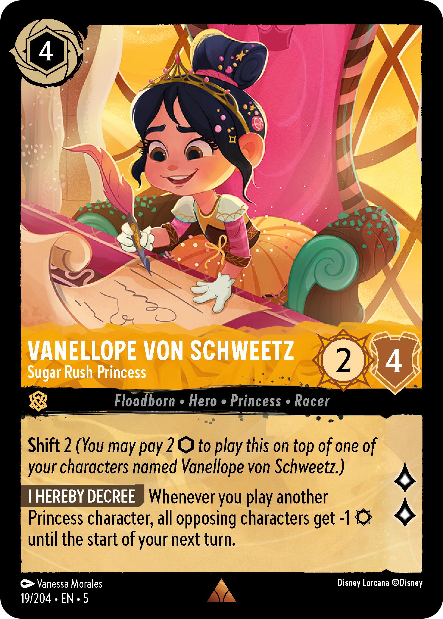 Vanellope von Schweetz - Sugar Rush Princess (19/204) [Shimmering Skies] | GrognardGamesBatavia