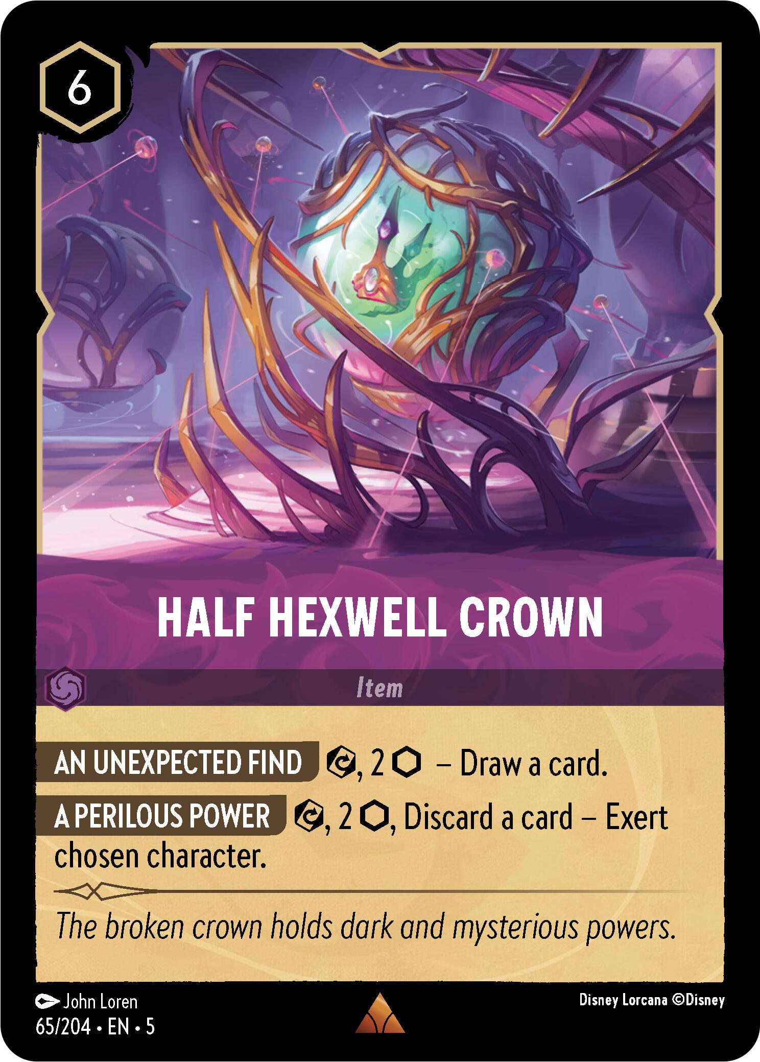 Half Hexwell Crown (65/204) [Shimmering Skies] | GrognardGamesBatavia