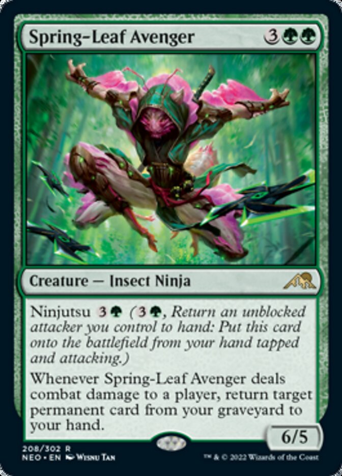 Spring-Leaf Avenger [Kamigawa: Neon Dynasty] | GrognardGamesBatavia