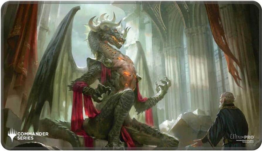 Ultra Pro Playmat: MTG Commander Series - Korvold (Stitched Edge) | GrognardGamesBatavia