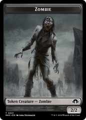 Eldrazi Spawn // Zombie Double-Sided Token [Modern Horizons 3 Tokens] | GrognardGamesBatavia