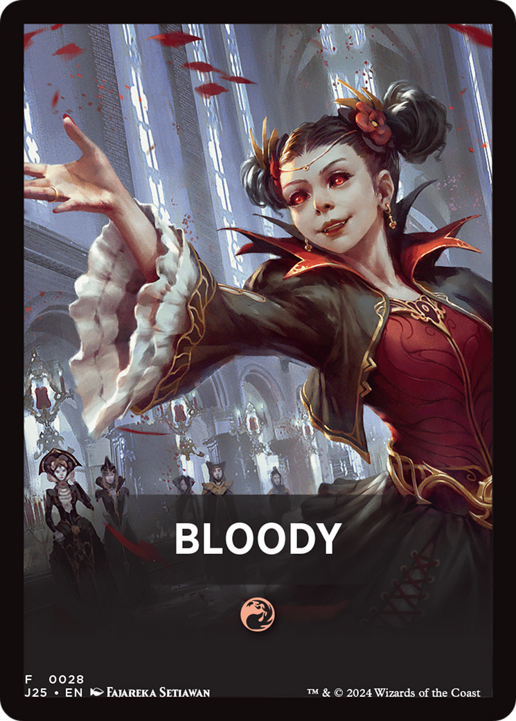 Bloody Theme Card [Foundations Jumpstart Front Cards] | GrognardGamesBatavia