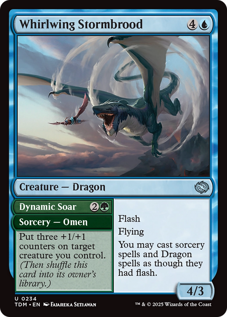 Whirlwing Stormbrood [Tarkir: Dragonstorm] | GrognardGamesBatavia