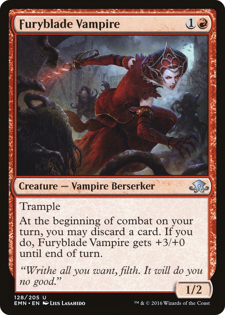 Furyblade Vampire [Eldritch Moon] | GrognardGamesBatavia