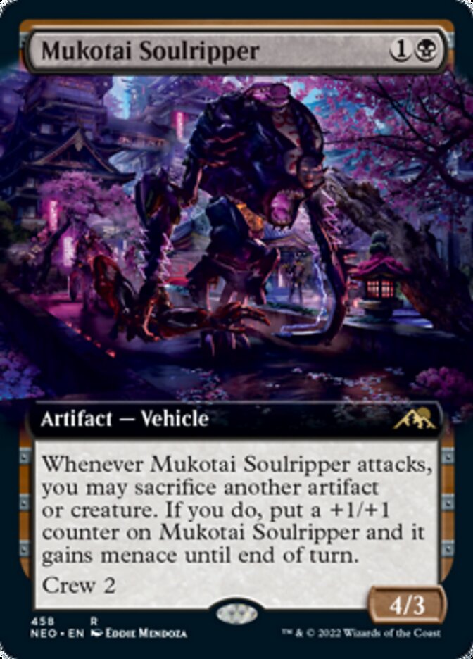 Mukotai Soulripper (Extended Art) [Kamigawa: Neon Dynasty] | GrognardGamesBatavia