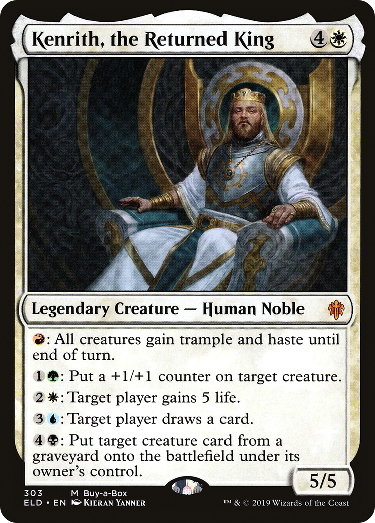 Kenrith, the Returned King (Buy-A-Box) [Throne of Eldraine Promos] | GrognardGamesBatavia