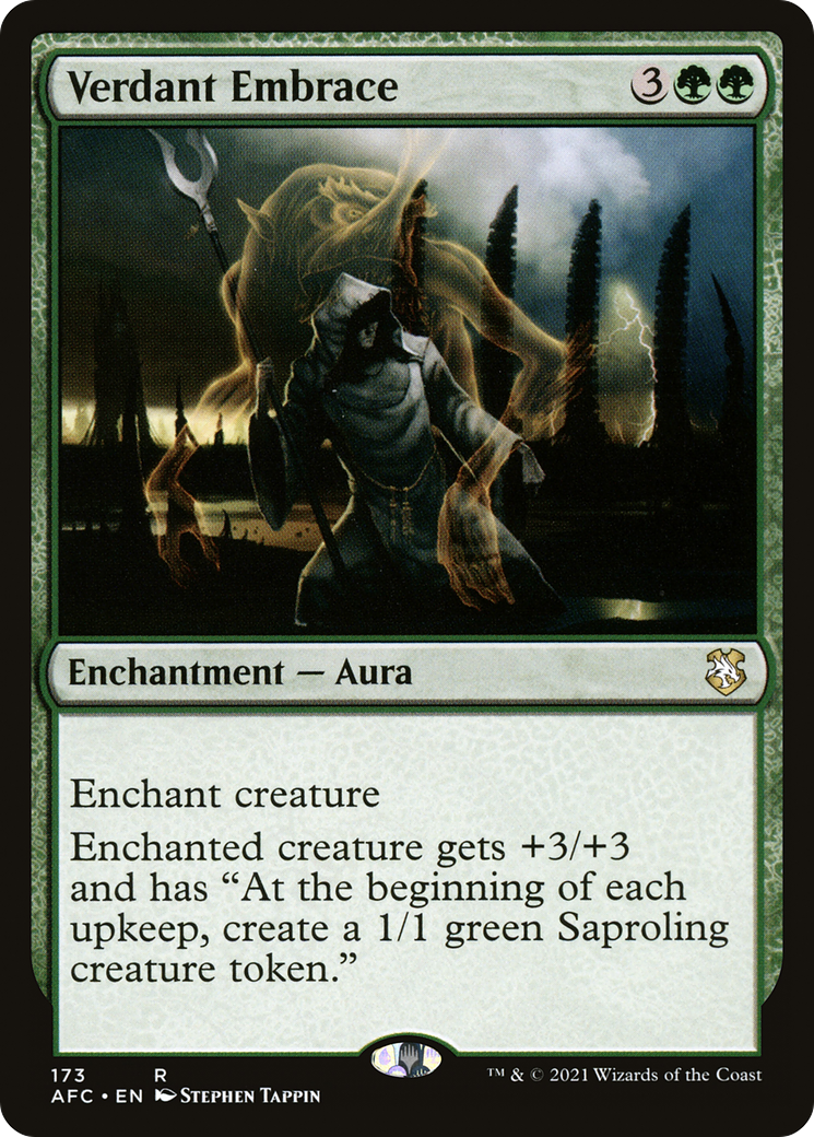 Verdant Embrace [Dungeons & Dragons: Adventures in the Forgotten Realms Commander] | GrognardGamesBatavia