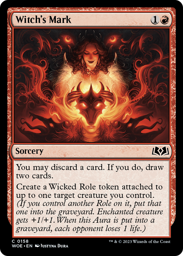 Witch's Mark [Wilds of Eldraine] | GrognardGamesBatavia