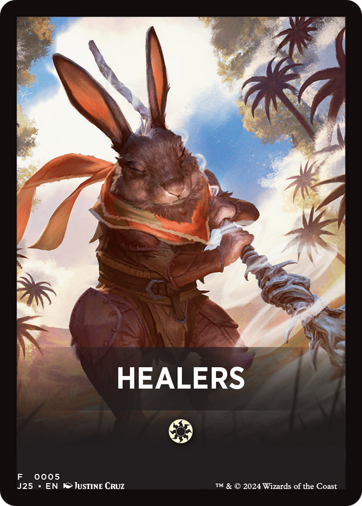 Healers Theme Card [Foundations Jumpstart Front Cards] | GrognardGamesBatavia