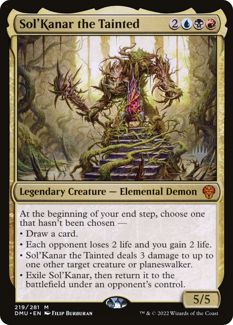 Sol'Kanar the Tainted (Promo Pack) [Dominaria United Promos] | GrognardGamesBatavia