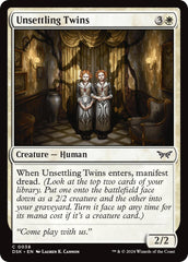 Unsettling Twins [Duskmourn: House of Horror] | GrognardGamesBatavia