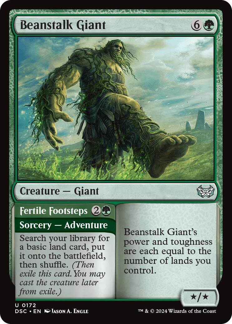 Beanstalk Giant [Duskmourn: House of Horror Commander] | GrognardGamesBatavia