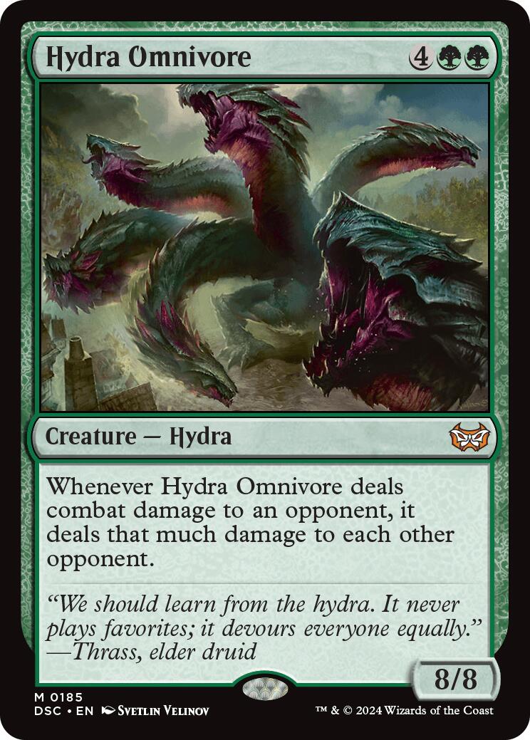 Hydra Omnivore [Duskmourn: House of Horror Commander] | GrognardGamesBatavia