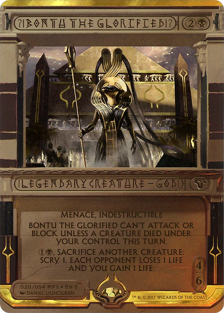 Bontu the Glorified (Invocation) [Amonkhet Invocations] | GrognardGamesBatavia