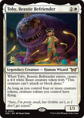 Toby, Beastie Befriender [Duskmourn: House of Horror Prerelease Promos] | GrognardGamesBatavia