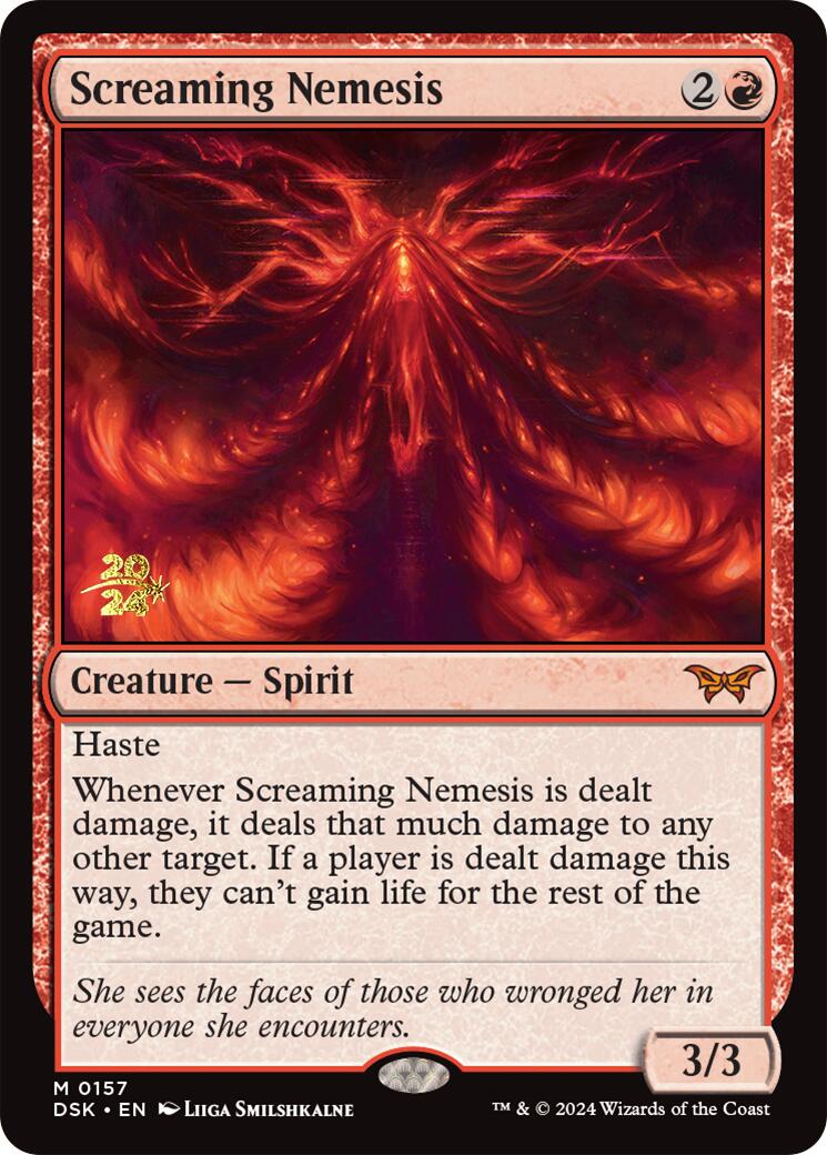 Screaming Nemesis [Duskmourn: House of Horror Prerelease Promos] | GrognardGamesBatavia