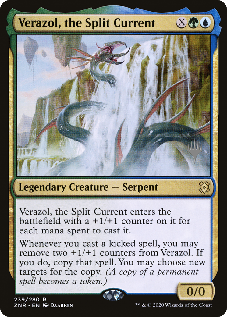 Verazol, the Split Current (Promo Pack) [Zendikar Rising Promos] | GrognardGamesBatavia