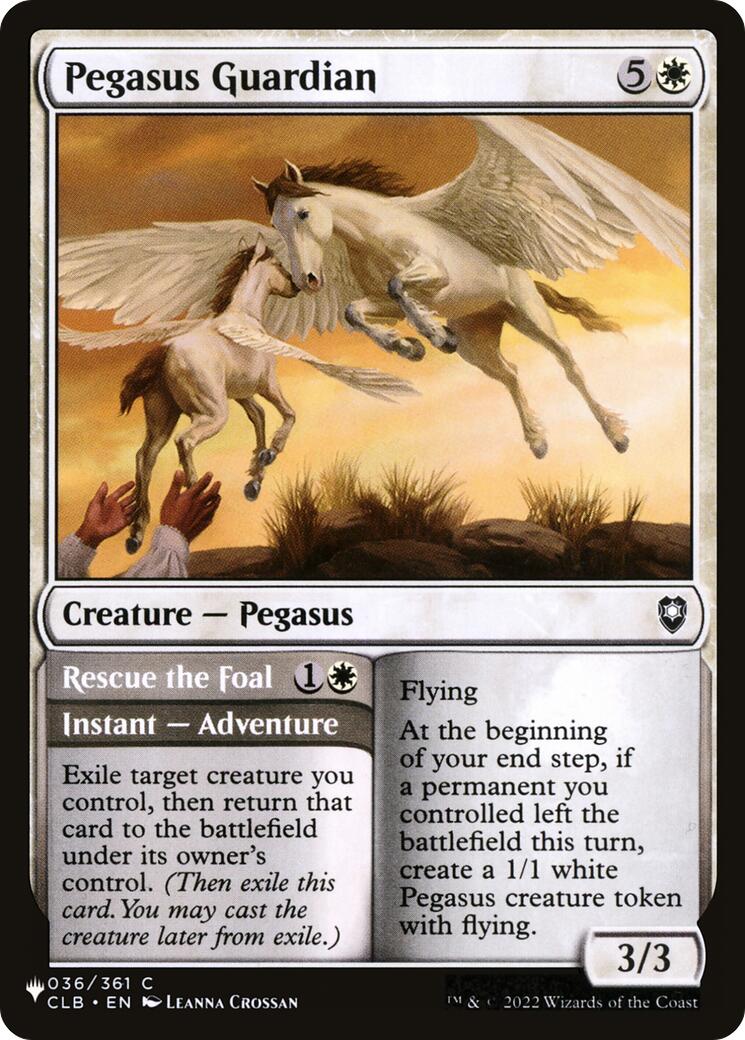 Pegasus Guardian [The List Reprints] | GrognardGamesBatavia