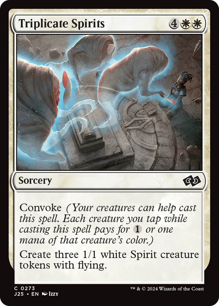 Triplicate Spirits [Foundations Jumpstart] | GrognardGamesBatavia