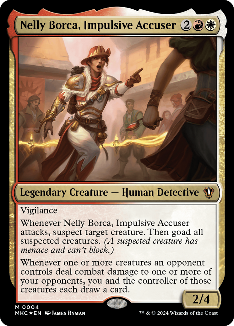 Nelly Borca, Impulsive Accuser [Murders at Karlov Manor Commander] | GrognardGamesBatavia