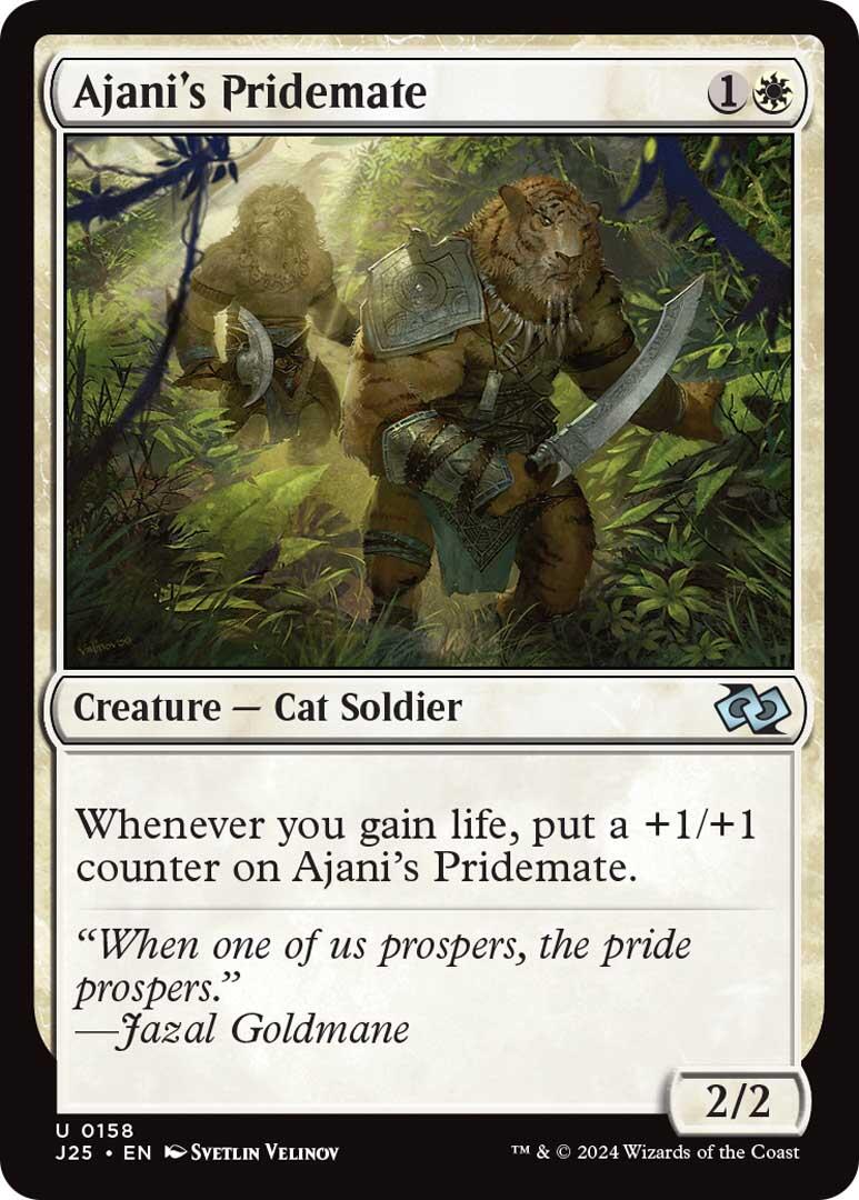 Ajani's Pridemate [Foundations Jumpstart] | GrognardGamesBatavia