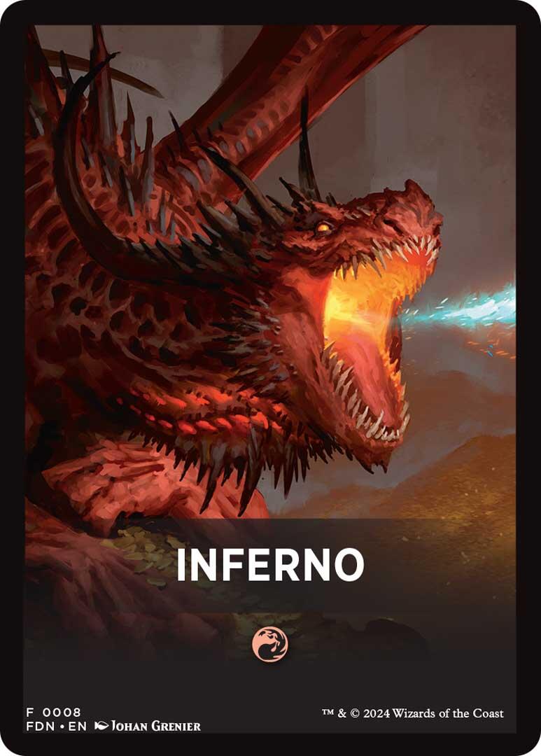 Inferno Theme Card [Foundations Tokens] | GrognardGamesBatavia