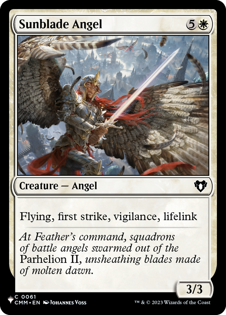 Sunblade Angel [The List Reprints] | GrognardGamesBatavia