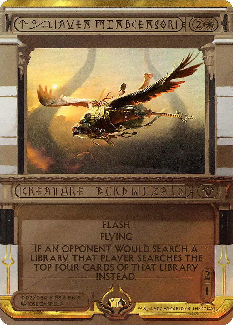 Aven Mindcensor (Invocation) [Amonkhet Invocations] | GrognardGamesBatavia