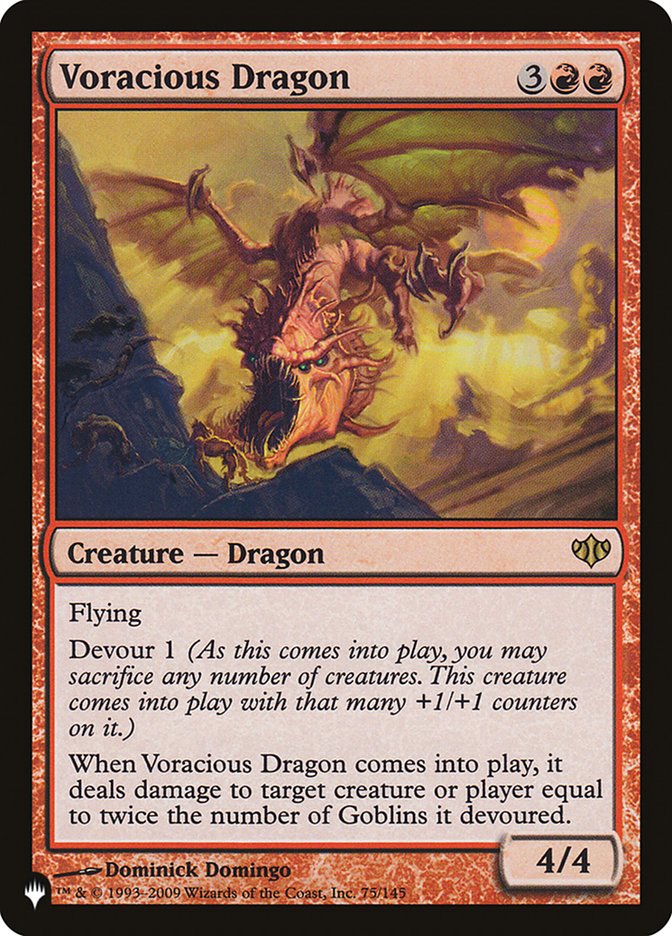 Voracious Dragon [The List] | GrognardGamesBatavia