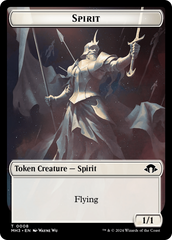 Servo // Spirit (0008) Double-Sided Token [Modern Horizons 3 Tokens] | GrognardGamesBatavia