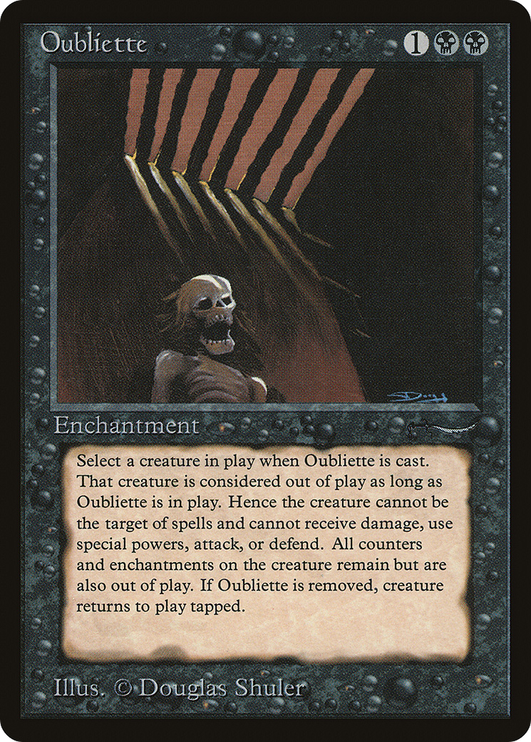 Oubliette (Light Mana Cost) [Arabian Nights] | GrognardGamesBatavia