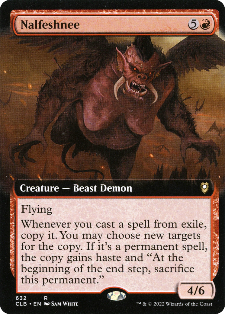 Nalfeshnee (Extended Art) [Commander Legends: Battle for Baldur's Gate] | GrognardGamesBatavia