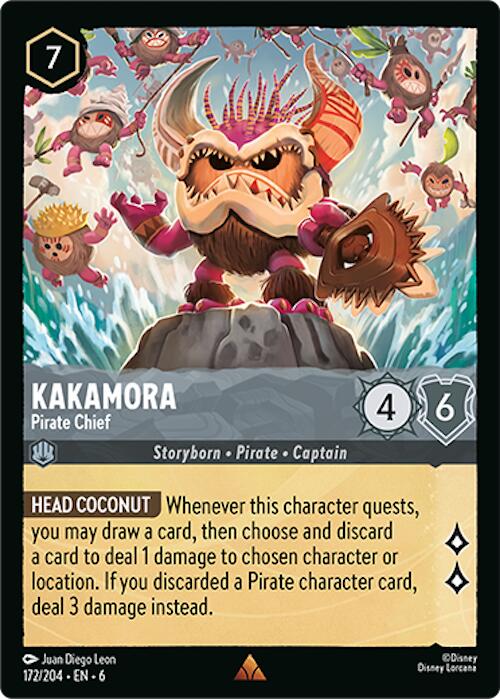 Kakamora - Pirate Chief (172/204) [Azurite Sea] | GrognardGamesBatavia