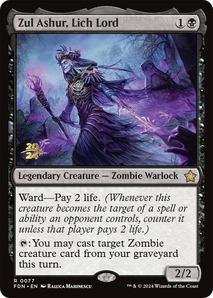 Zul Ashur, Lich Lord [Foundations Prerelease Promos] | GrognardGamesBatavia