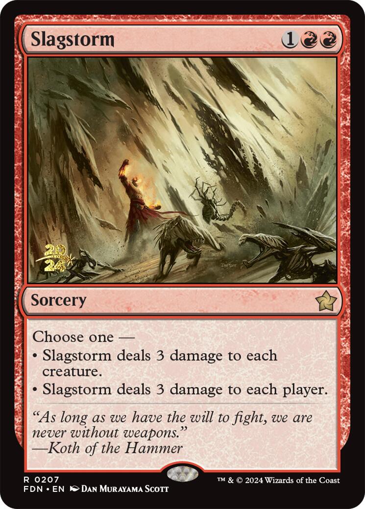 Slagstorm [Foundations Prerelease Promos] | GrognardGamesBatavia